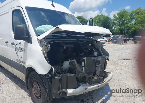 2022 Mercedes-Benz Sprinter 2500 High Roof V6 из США, поврежденный, VIN W1Y4ECHY7NT081479